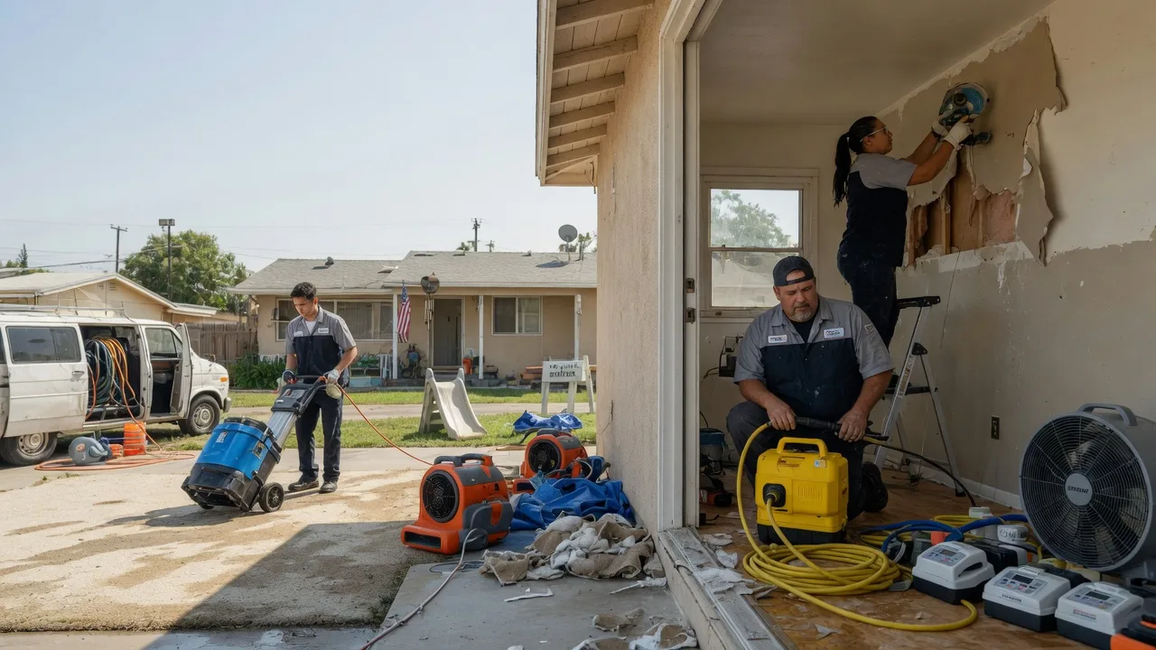 Water Damage Restoration in Santa Rosa, TX near me